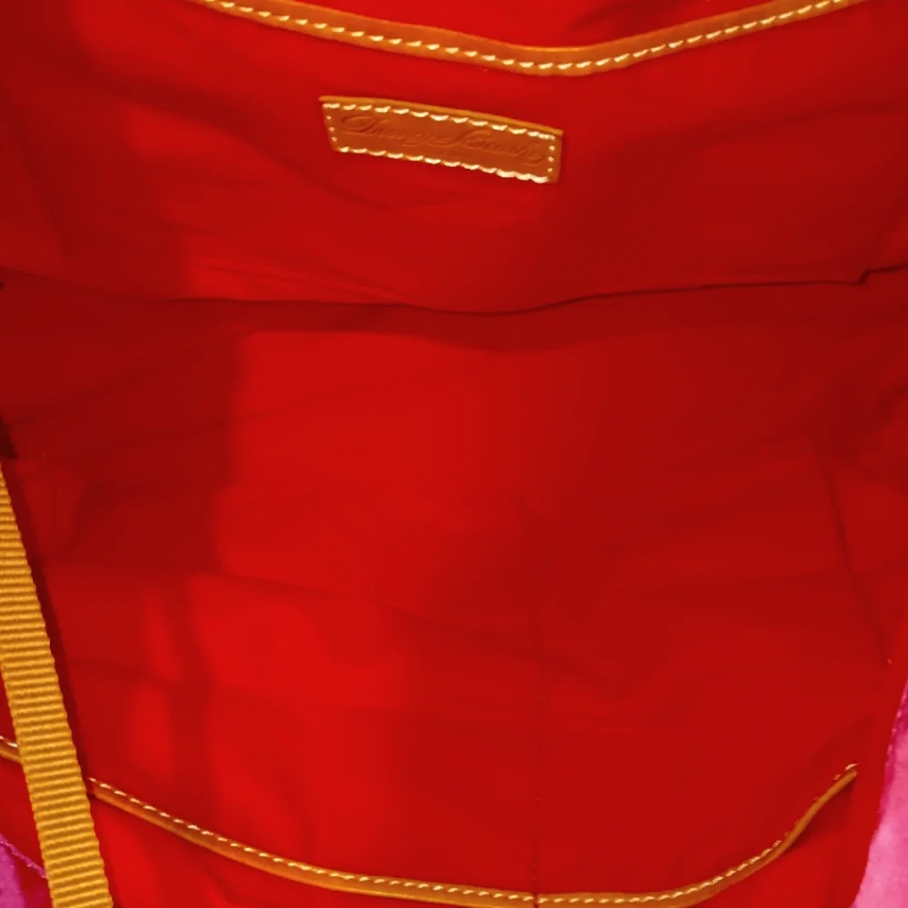 Bright pink Dooney and Burke Purse - Picture 4 of 9